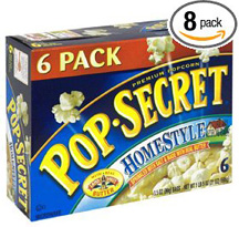 Pop Secret Popcorn contains trans fat.