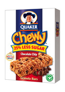 Quaker Chewy Granola Bars contain trans fat.